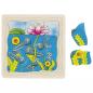Preview: Schichtenpuzzle Der Frosch